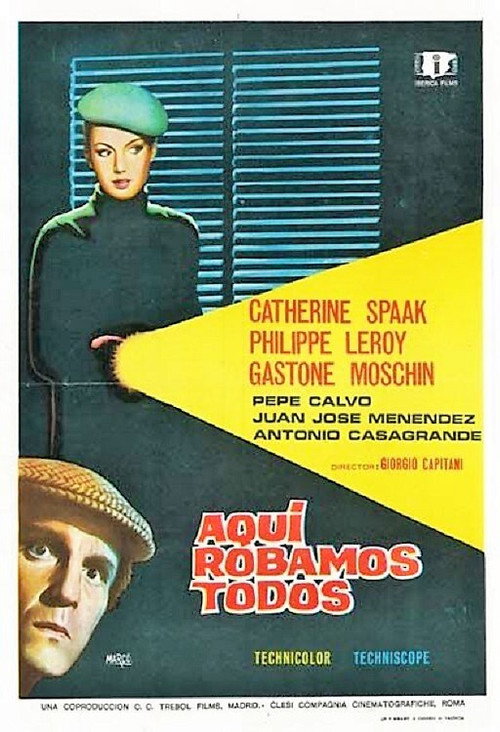 Movie poster for Night Is Made for Stealing (1967)