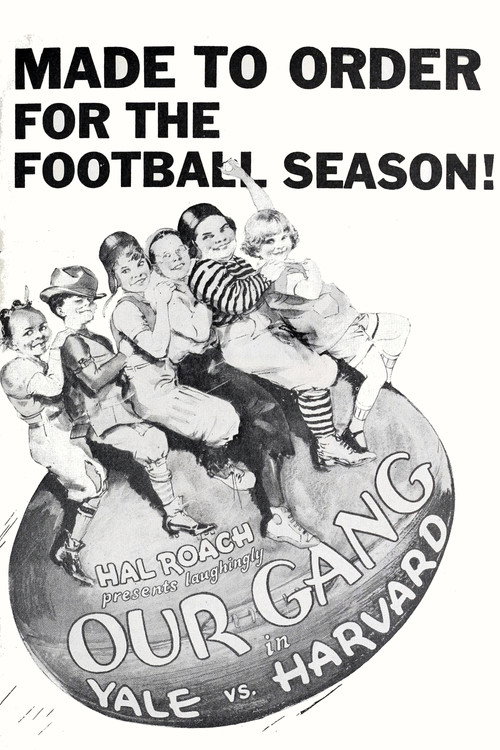 Movie poster for Yale vs. Harvard (1927)