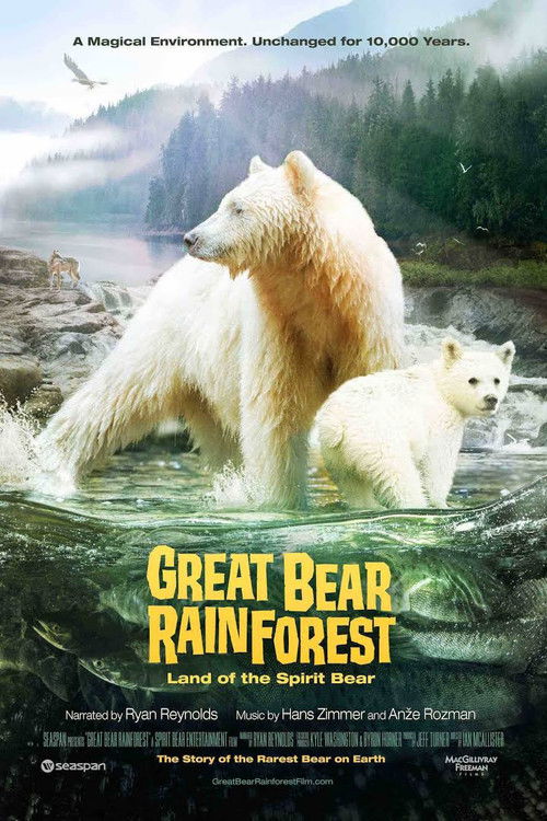 Movie poster for Great Bear Rainforest: Land of the Spirit Bear (2019)