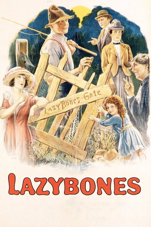 Movie poster for Lazybones (1925)