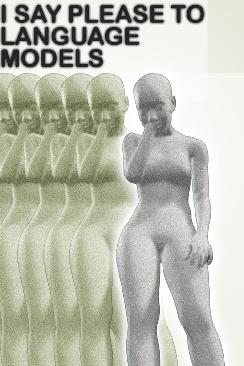 Movie poster for I Say Please to Language Models