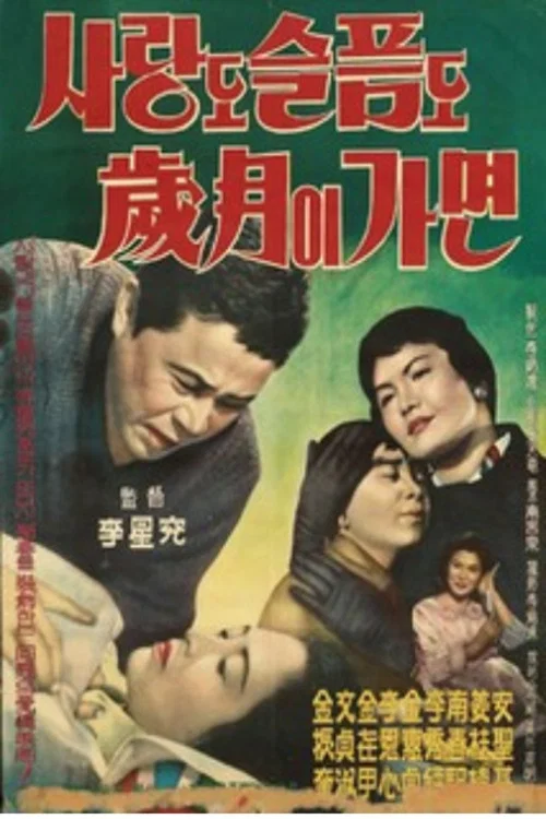 Movie poster for As Time Passes, Love and Sorrow Will... (1962)