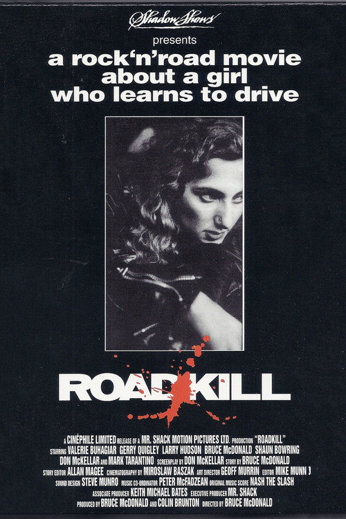 Movie poster for Roadkill (1989)