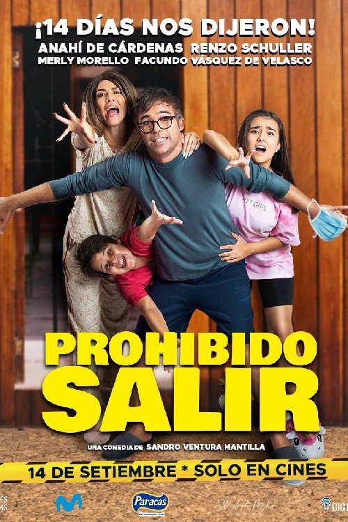 Movie poster for Prohibido salir (2023)