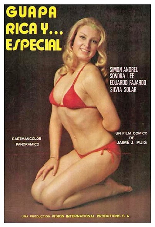 Movie poster for Guapa, rica y... especial (1976)