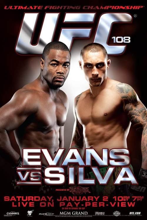 Movie poster for UFC 108: Evans vs. Silva (2010)