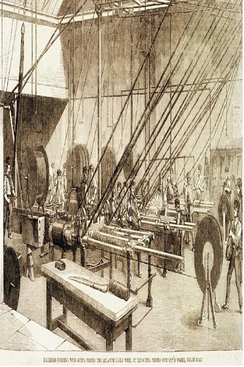 Movie poster for Les pionniers des câbles sous-marins (2024)