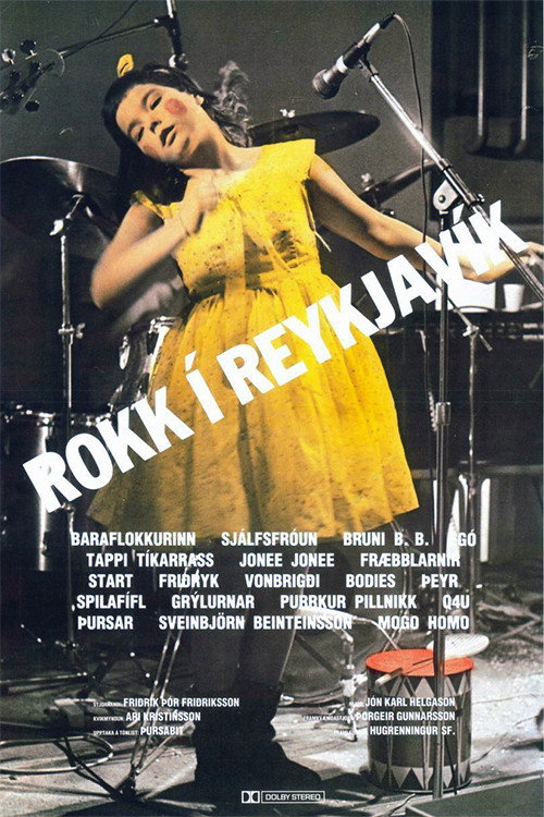 Movie poster for Rock in Reykjavik (1982)