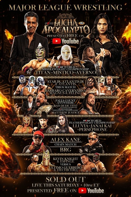 Movie poster for MLW Lucha Apocalypto (2024)