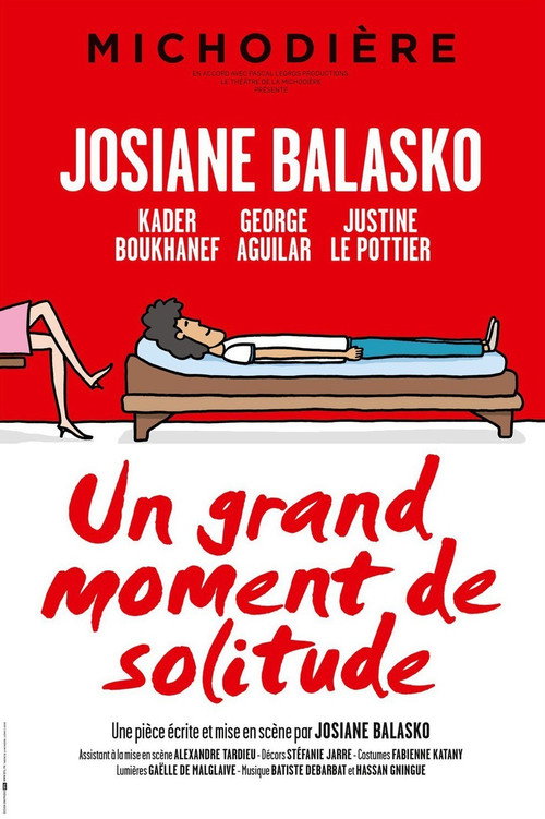 Movie poster for Un grand moment de solitude (2015)