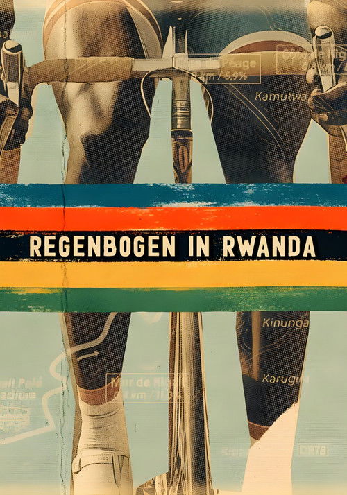 Regenbogen in Rwanda poster