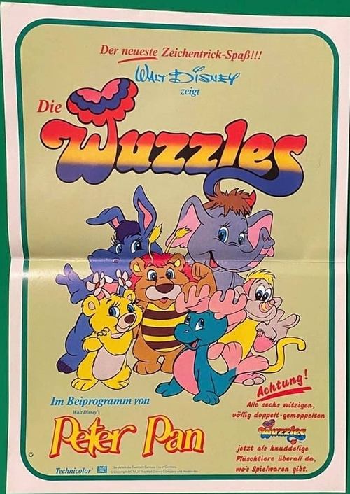 Movie poster for Wuzzles: Bulls of a Feather (1986)