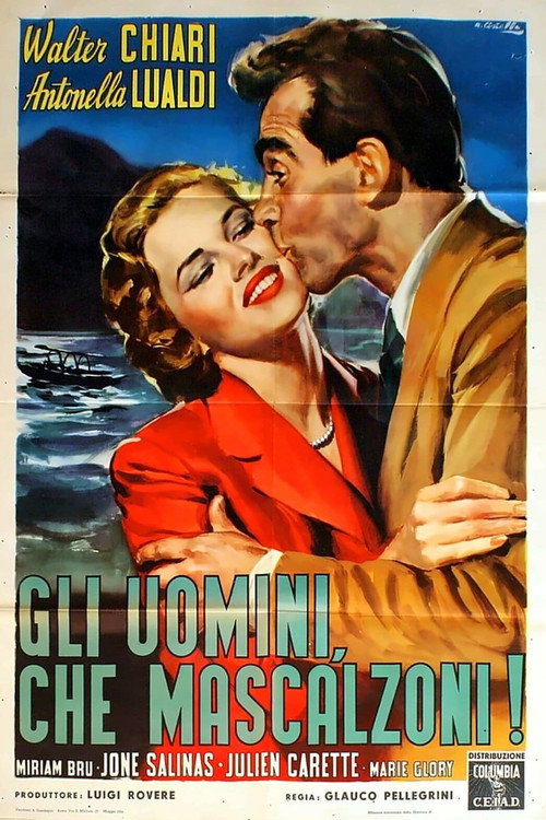 Movie poster for Gli uomini, che mascalzoni! (1953)