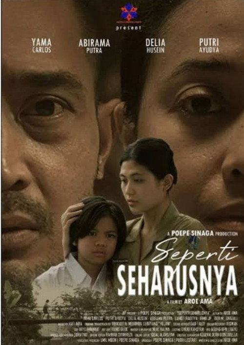 Movie poster for Seperti Seharusnya (2022)
