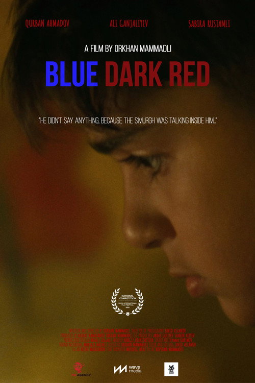Movie poster for Blue Dark Red (2025)