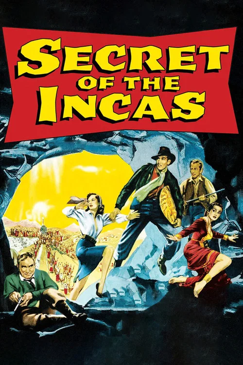 Movie poster for Secret of the Incas (1954)