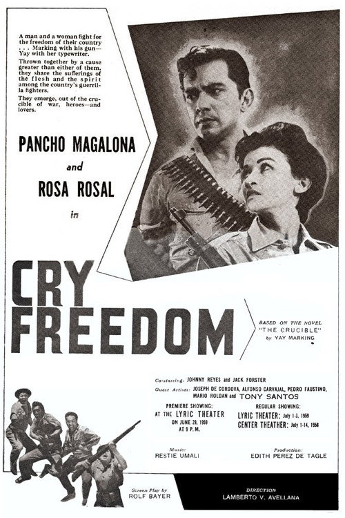 Movie poster for Cry Freedom (1959)