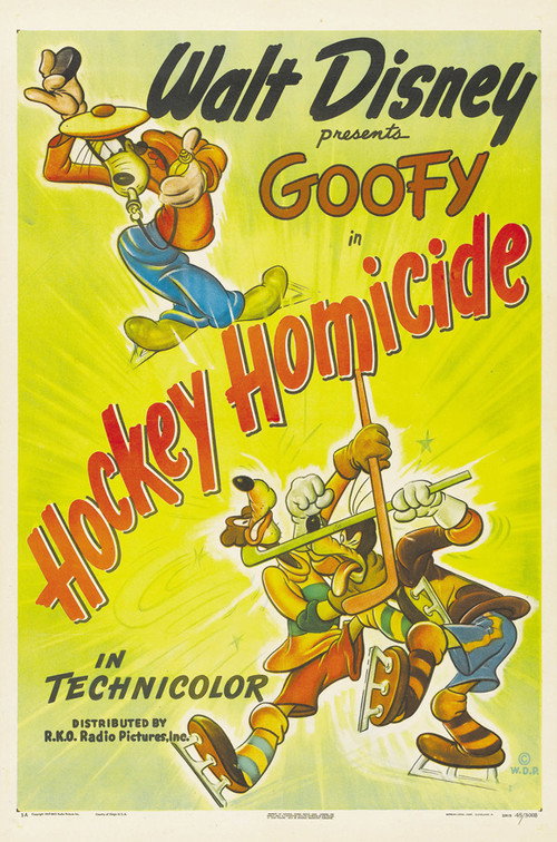 Movie poster for Hockey Homicide (1945)