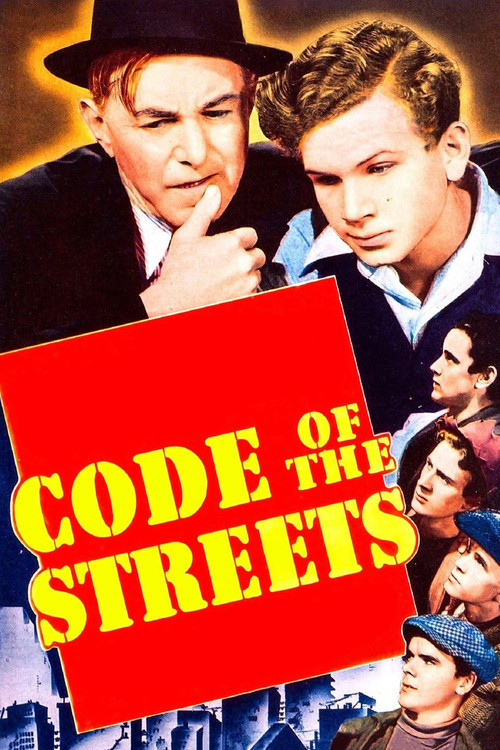 Movie poster for Code of the Streets (1939)