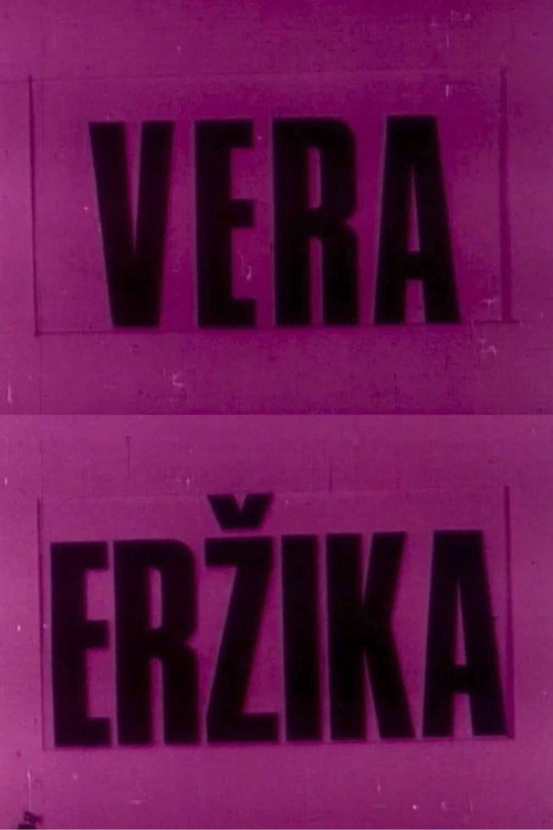 Movie poster for Vera and Erzika (1981)