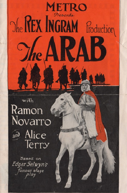 Movie poster for The Arab (1924)