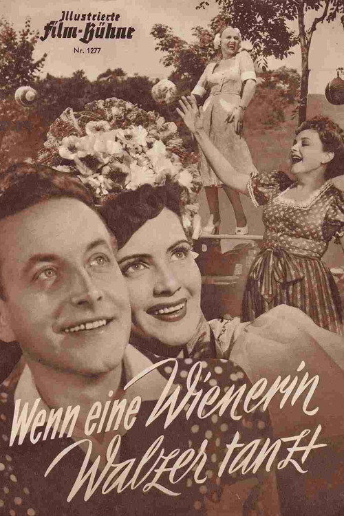 Movie poster for Wenn eine Wienerin Walzer tanzt (1951)