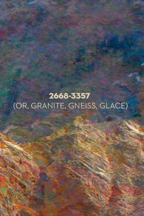Movie poster for or, granite, gneiss, glace (2023)