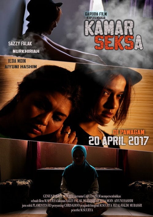 Movie poster for Kamar Seksa (2017)