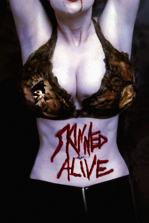 Movie poster for Skinned Alive (1990)