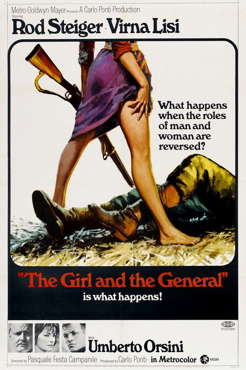 Movie poster for The Girl and the General (1967)