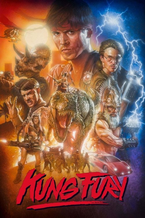 Movie poster for Kung Fury (2015)