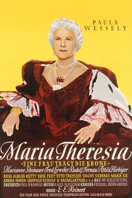 Movie poster for Maria Theresia (1951)