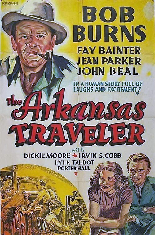 Movie poster for The Arkansas Traveler (1938)