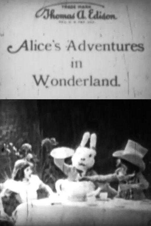 Movie poster for Alice's Adventures in Wonderland (1910)