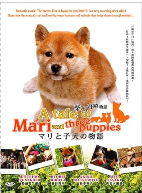 Movie poster for A Tale of Mari and Three Puppies (2007)