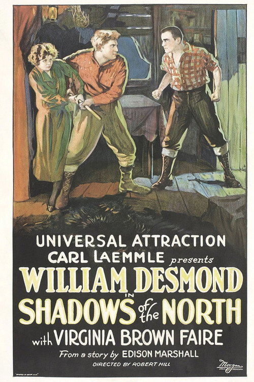 Movie poster for Shadows of the North (1923)