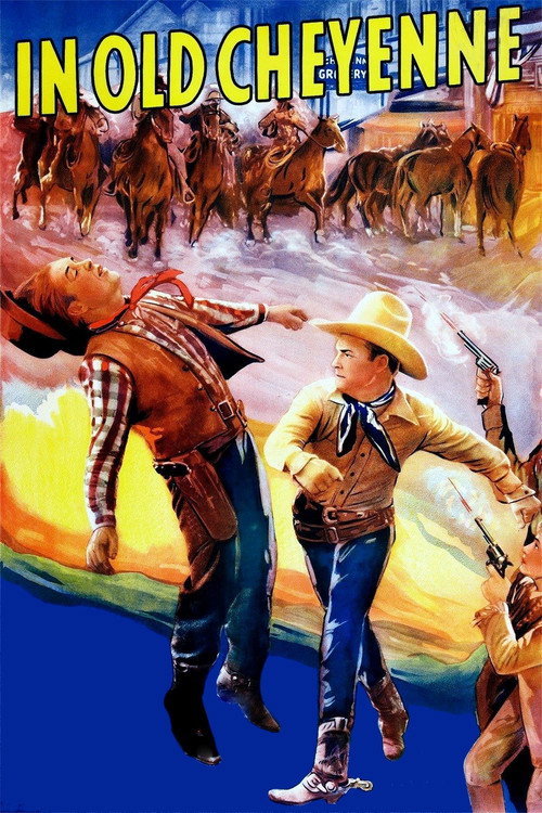 Movie poster for In Old Cheyenne (1941)