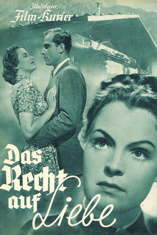 Movie poster for Das Recht auf Liebe (1939)