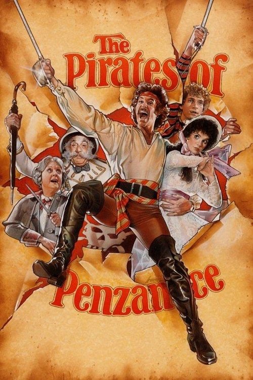 Movie poster for The Pirates of Penzance (1983)