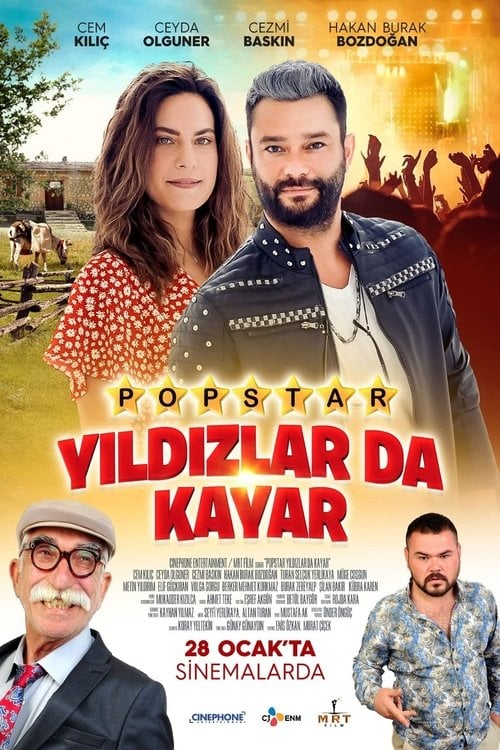 Movie poster for Yıldızlar Da Kayar: Popstar (2022)