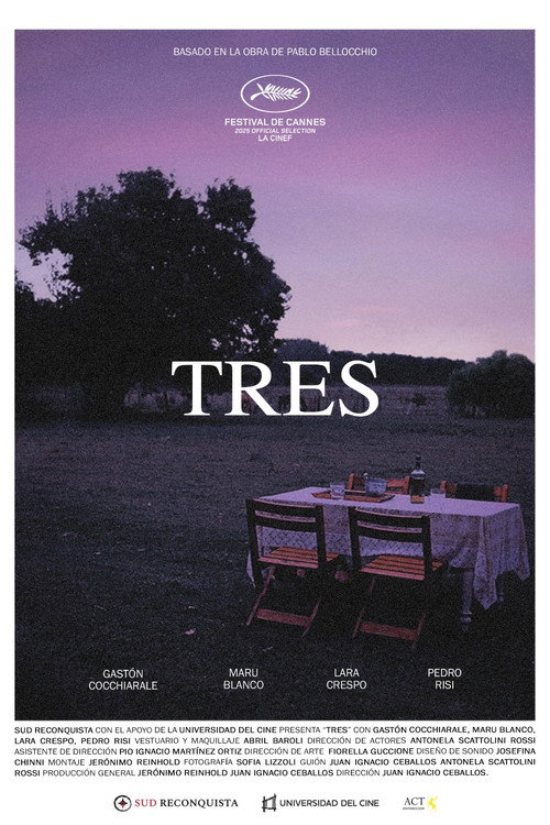 Movie poster for Three (2025)