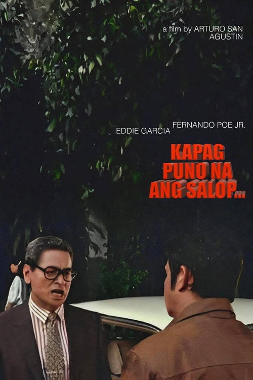 Movie poster for Kapag Puno Na Ang Salop (1987)
