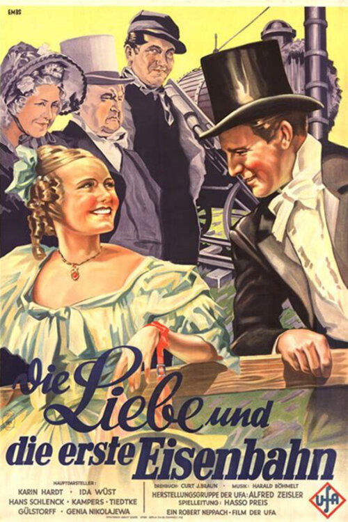 Movie poster for Love and the First Railroad (1934)
