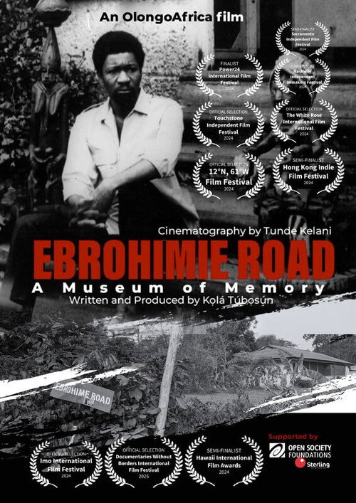 Movie poster for Ebrohimie Road: A Museum of Memory (2024)