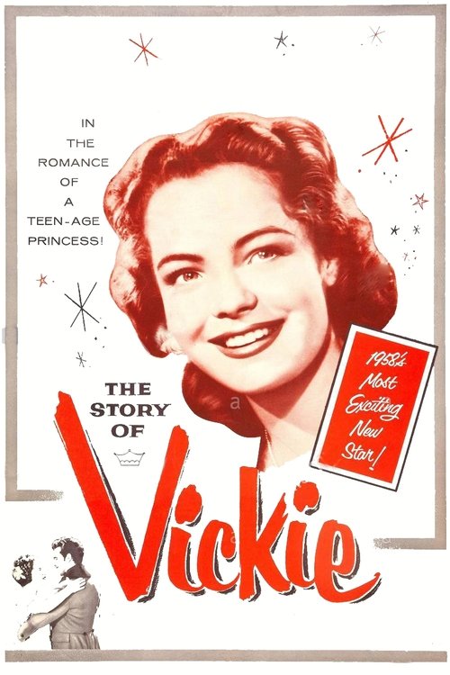 Movie poster for The Story of Vickie (1954)