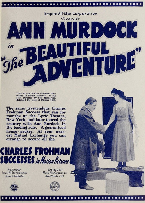Movie poster for The Beautiful Adventure (1917)