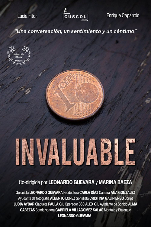 Movie poster for Invaluable (2025)