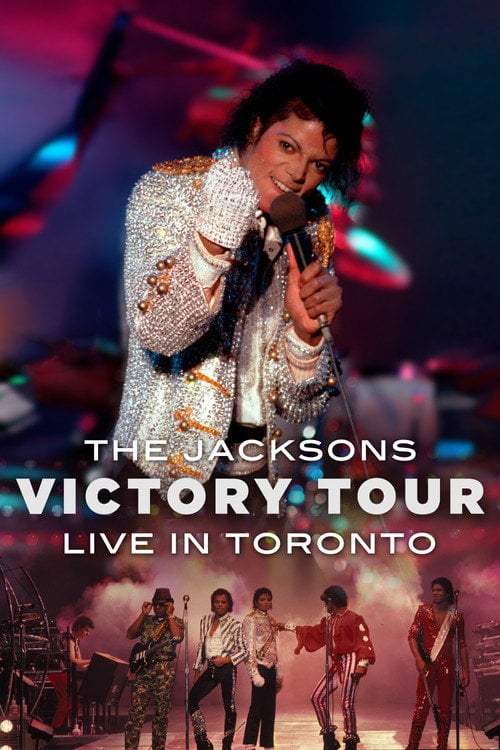 Movie poster for The Jacksons Live in Toronto 1984 - Victory Tour (1984)