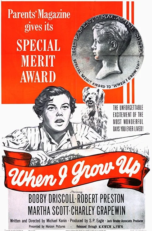 Movie poster for When I Grow Up (1951)