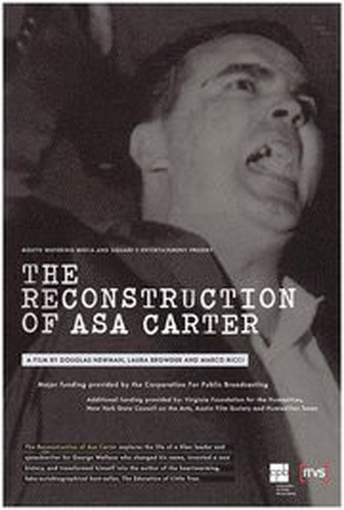 Movie poster for The Reconstruction of Asa Carter (2010)